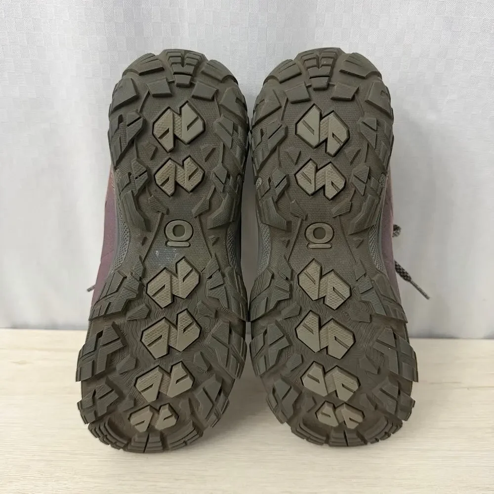 Oboz Shoes Women's Size 8 Sawtooth X Low B-DRY Waterproof Hiking Lupine